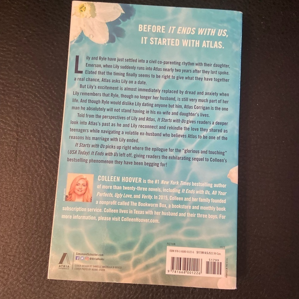 Colleen Hoover “It Starts With Us” book - Picture 2 of 2
